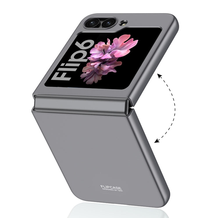 For Samsung Galaxy Z Flip6 GKK Ultra-thin Full Coverage Phone Case with Tempered Film(Dream Mirror Purple) - free shipping - PMC Jewellery - Order now!