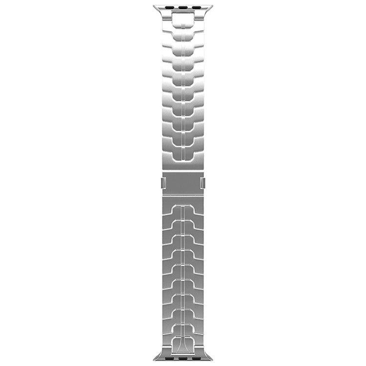 For Apple Watch SE 44mm Magnetic Buckle Titanium Alloy Watch Band(Silver) - free shipping - PMC TechLife - Order now!