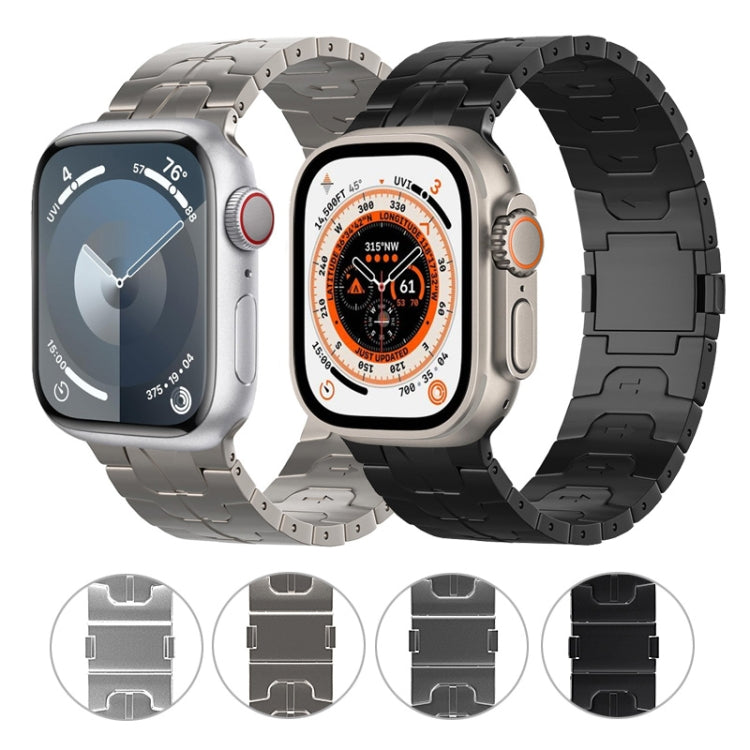 For Apple Watch SE 44mm Magnetic Buckle Titanium Alloy Watch Band(Silver) - free shipping - PMC TechLife - Order now!