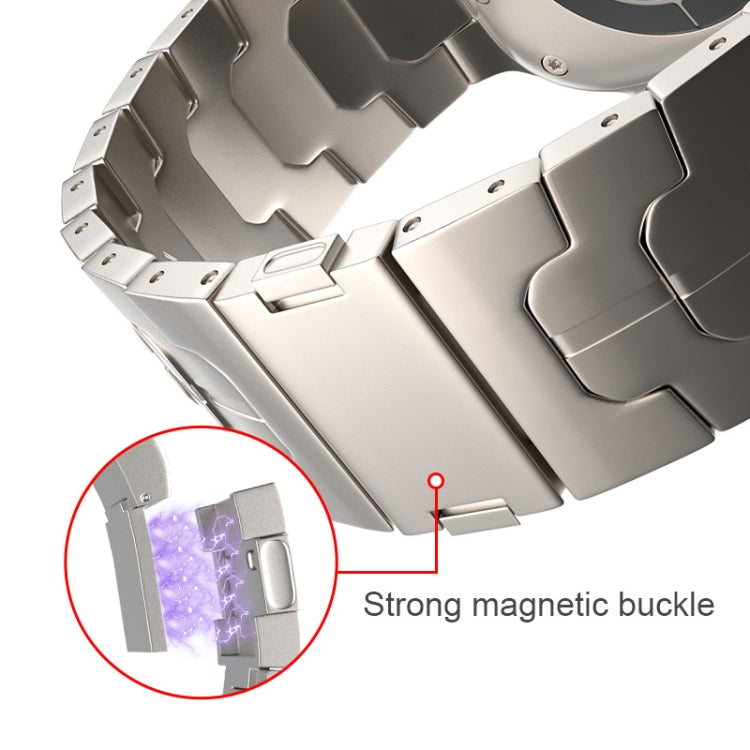 For Apple Watch Ultra 49mm Magnetic Buckle Titanium Alloy Watch Band(Silver) - free shipping - PMC TechLife - Order now!