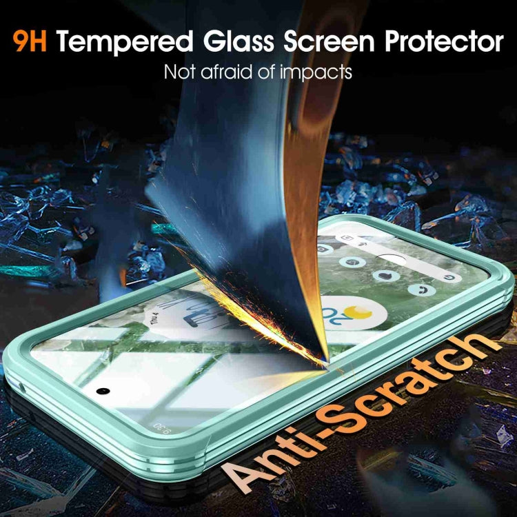 For Google Pixel 9 Pro XL RedPepper Transparent IP54 Life Waterproof Phone Case(Green) - free shipping - PMC TechLife - Order now!