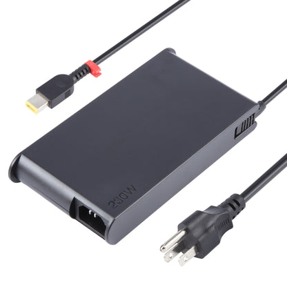 230W 20V 11.5A Laptop Notebook Power Adapter For Lenovo Big Square USB, Plug:US Plug - For Lenovo by PMC Jewellery | Online Shopping South Africa | PMC Jewellery | Buy Now Pay Later Mobicred