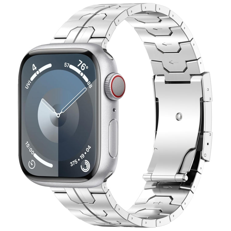 For Apple Watch Series 4 40mm Turtle Buckle Titanium Alloy Watch Band(Silver) - free shipping - PMC TechLife - Order now!