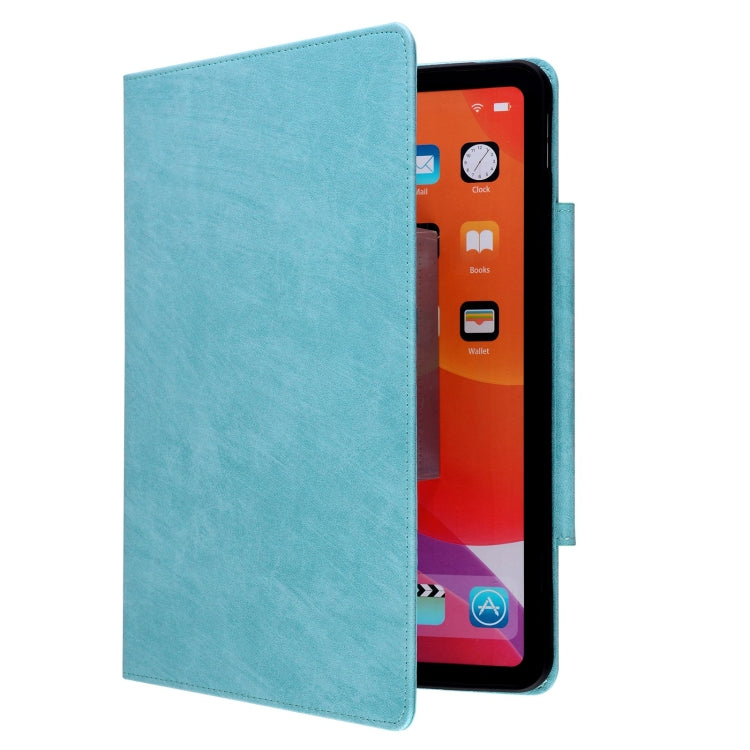 For Samsung Galaxy Tab S9 FE / S9 / S8 / S7 Cat Buckle Leather Smart Tablet Case(Sky Blue) - Galaxy Tab S9 Cases by PMC Jewellery | Online Shopping South Africa | PMC Jewellery | Buy Now Pay Later Mobicred