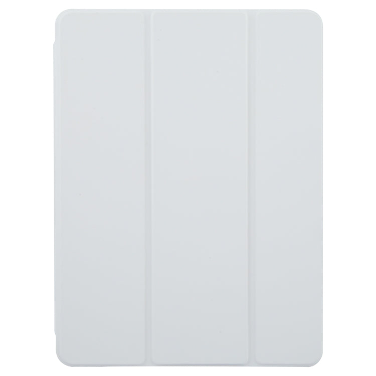 For iPad 2025 / 2022 GEBEI Acrylic TPU 3-folding Rotating Smart Tablet Leather Case withh Pen Slot(Grey) - free shipping - PMc TechLife - Order now!