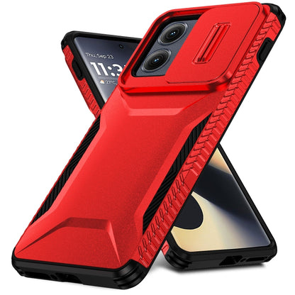 For Motorola Edge 5G 2024 Sliding Camshield Phone Case(Red) - Motorola Cases by PMC Jewellery | Online Shopping South Africa | PMC Jewellery | Buy Now Pay Later Mobicred