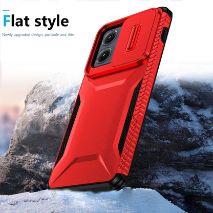 For Motorola Edge 5G 2024 Sliding Camshield Phone Case(Red) - Motorola Cases by PMC Jewellery | Online Shopping South Africa | PMC Jewellery | Buy Now Pay Later Mobicred