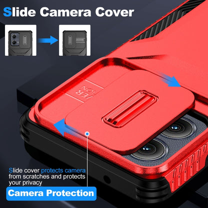 For Motorola Edge 5G 2024 Sliding Camshield Phone Case(Red) - Motorola Cases by PMC Jewellery | Online Shopping South Africa | PMC Jewellery | Buy Now Pay Later Mobicred