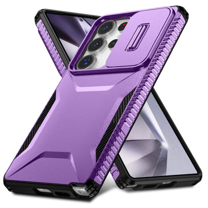 For Samsung Galaxy S25 Ultra 5G Sliding Camshield Phone Case(Purple) - Galaxy S25 Ultra 5G Cases by PMC Jewellery | Online Shopping South Africa | PMC Jewellery | Buy Now Pay Later Mobicred