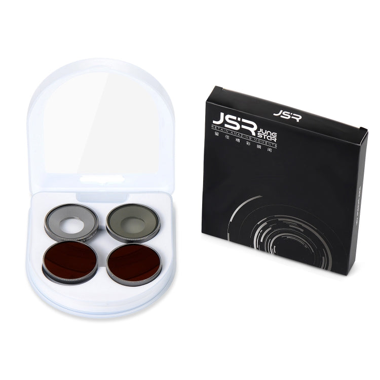 For DJI Osmo Action 4 JUNESTAR Threaded Camera Lens Filter, Filter:Red Diving Filter - Lens Filter by JSR | Online Shopping South Africa | PMC TechLife | Buy Now Pay Later Mobicred