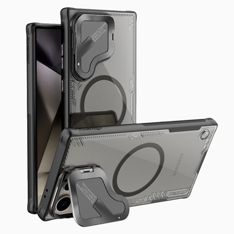 For Samsung Galaxy S24 Ultra 5G NILLKIN Ice Air Prop Series MagSafe Magnetic Cover Version Phone Case(Green) - free shipping - PMC Jewellery - Order now!