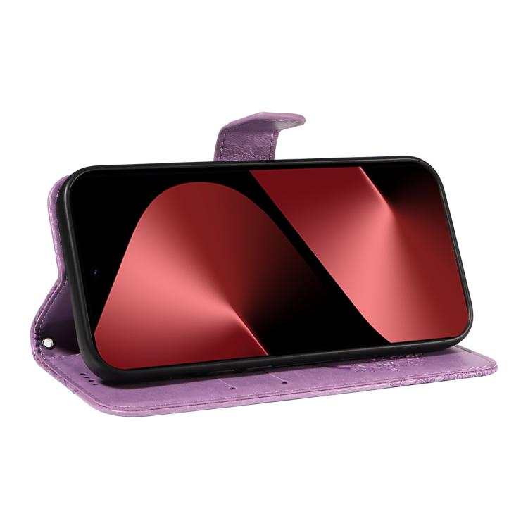 For Huawei Pura 80 Pro 5G Swallowtail Butterfly Embossed Leather Phone Case(Purple) - free shipping - PMC TechLife - Order now!