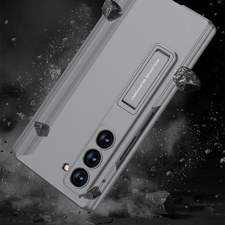 For Samsung Galaxy Z Fold6 GKK Integrated Magnetic Full Coverage Flip Phone Case with Pen Box, Not Included Pen(Black) - free shipping - PMC Jewellery - Order now!