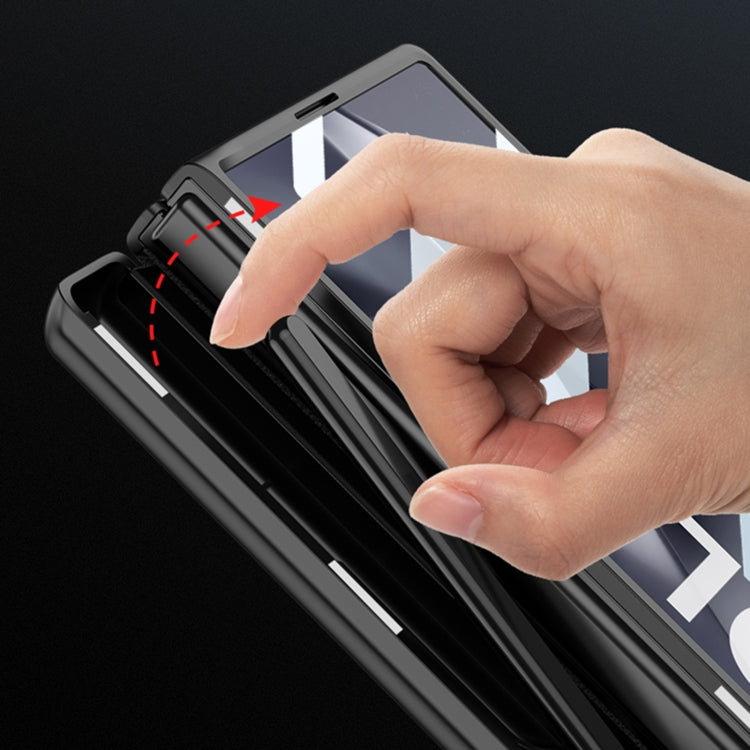 For Samsung Galaxy Z Fold6 GKK Integrated Magnetic Full Coverage Flip Phone Case with Pen Box, Not Included Pen(Titanium Gray) - free shipping - PMC Jewellery - Order now!