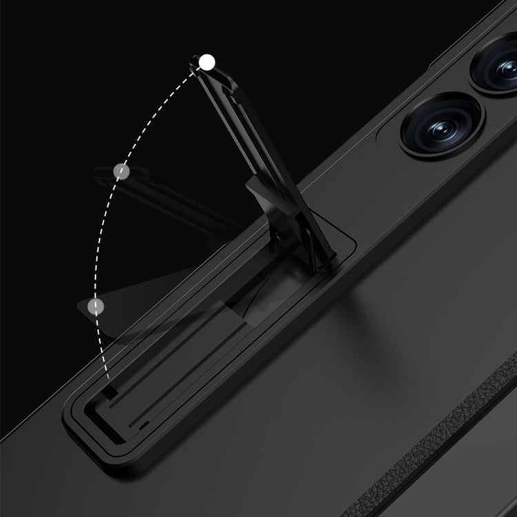 For Samsung Galaxy Z Fold6 GKK Integrated Anti Peep Full Coverage Magnetic Fold Phone Case(Titanium Gray) - free shipping - PMC Jewellery - Order now!
