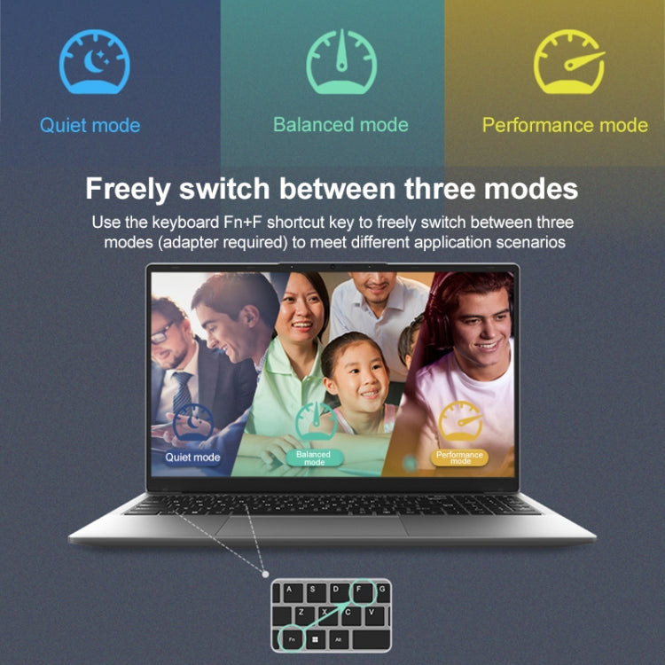 Jumper EZbook X8 15.6 inch Laptop, 16GB+512GB, Windows 11 Intel Alder Lake i5-12450H Octa Core(Grey) - free shipping - PMC Jewellery - Order now!