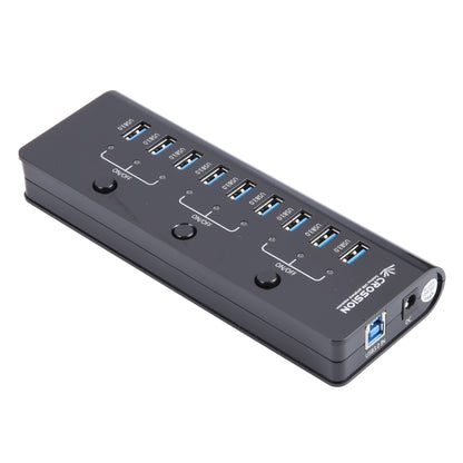 ORICO CRU3-H9C1 10 Port USB3.0 12V 4A HUB Power Adapter, Plug:UK Plug - Power Supply by ORICO | Online Shopping South Africa | PMC Jewellery | Buy Now Pay Later Mobicred