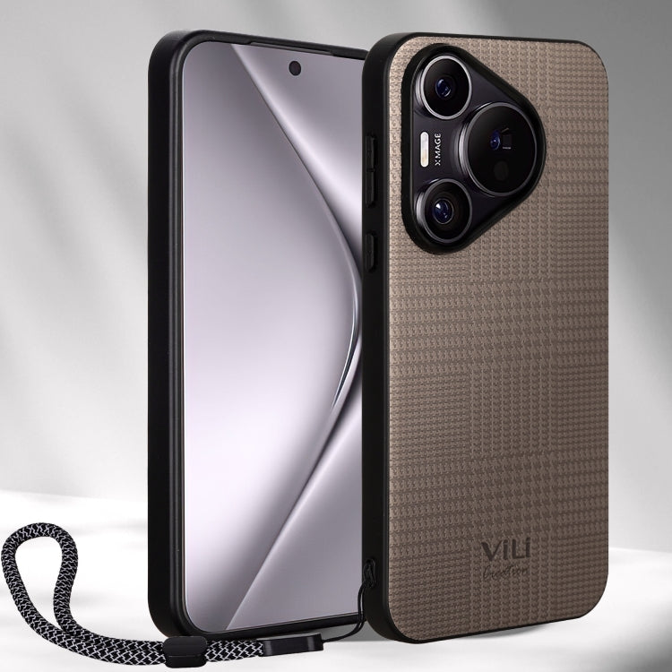 For Huawei Pura 70 ViLi TH Series Shockproof Phone Case(Grey) - Huawei Cases by ViLi | Online Shopping South Africa | PMC Jewellery | Buy Now Pay Later Mobicred