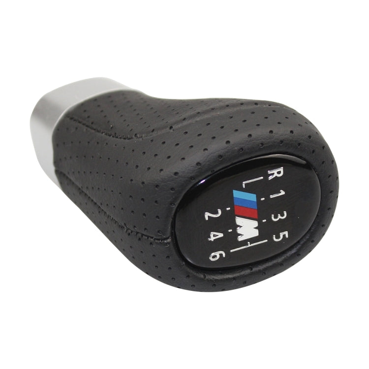 For BMW 3 Series E92 LCI Coupe 2008-2013 Square Car Gear Lever Leather Gear Shift Knob, Style:6 Speed - Shift Knob by PMC Jewellery | Online Shopping South Africa | PMC Jewellery | Buy Now Pay Later Mobicred