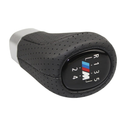 For BMW 3 Series E92 LCI Coupe 2008-2013 Square Car Gear Lever Leather Gear Shift Knob, Style:5 Speed - Shift Knob by PMC Jewellery | Online Shopping South Africa | PMC Jewellery | Buy Now Pay Later Mobicred