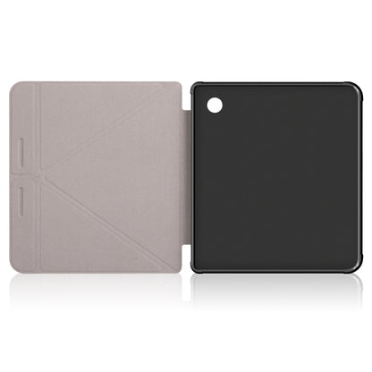 For Kobo Libra Colour 2024 Solid Color Deformation TPU Leather Smart Tablet Case(Dark Blue) - Others by PMC Jewellery | Online Shopping South Africa | PMC Jewellery | Buy Now Pay Later Mobicred