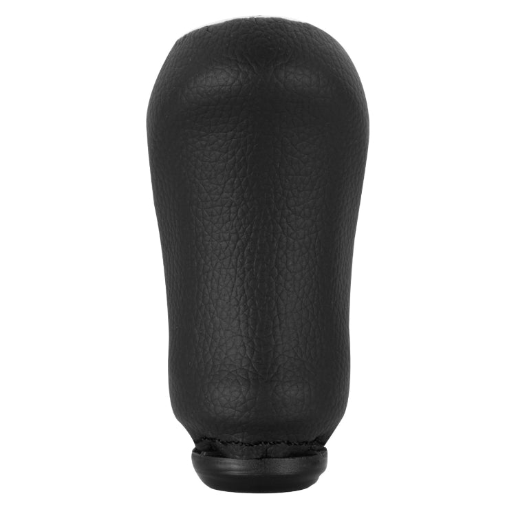 For Renault Clio III MK3 Car Gear Lever Knob Leather Gear Shift Knob(Red) - Shift Knob by PMC TechLife | Online Shopping South Africa | PMC TechLife | Buy Now Pay Later Mobicred