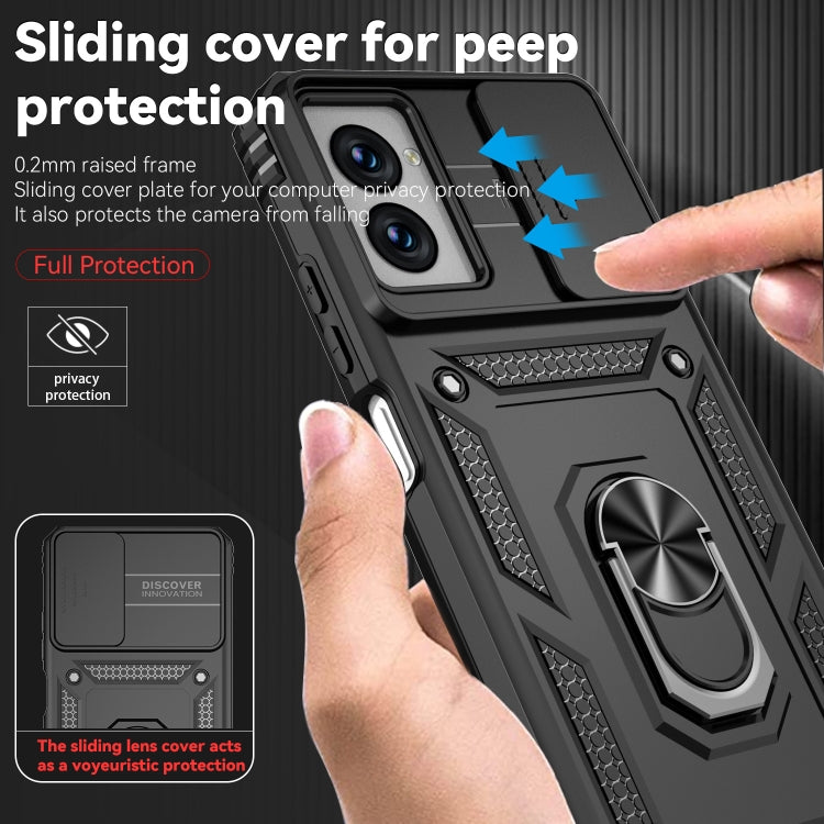 For Motorola Moto G Power 5G 2024 Sliding Camshield Holder Phone Case(Black) - Motorola Cases by PMC Jewellery | Online Shopping South Africa | PMC Jewellery | Buy Now Pay Later Mobicred