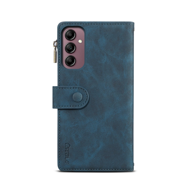 For Samsung Galaxy S24 FE 5G ESEBLE Retro Frosted RFID Flip Leather Phone Case(Dark Green) - free shipping - PMC Jewellery - Order now!