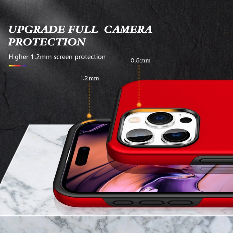 For iPhone 16 Plus Magnetic Ring Holder Phone Case(Red) - iPhone 16 Plus Cases by PMC Jewellery | Online Shopping South Africa | PMC Jewellery | Buy Now Pay Later Mobicred