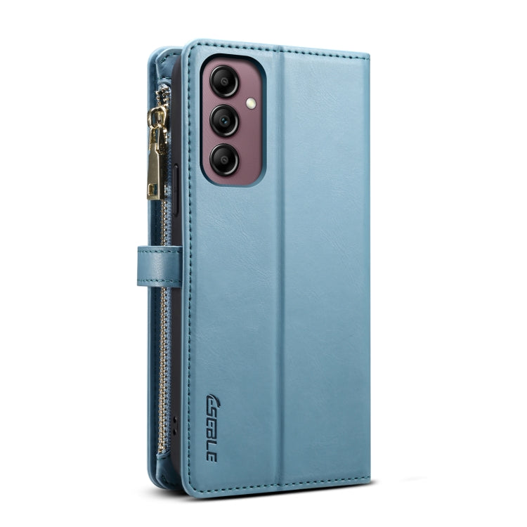For Samsung Galaxy S25+ 5G ESEBLE Star Series Lanyard Zipper Wallet RFID Leather Case(Blue) - free shipping - PMC Jewellery - Order now!