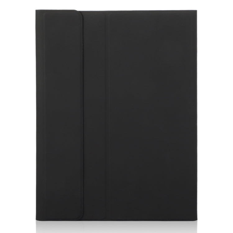 For iPad Air 11 2024 / Air 5 10.9 A098B-A Detachable Ultra-Thin Bluetooth Touch Keyboard Leather Tablet Case with Pen Slot(Black) - For iPad Air by PMC TechLife | Online Shopping South Africa | PMC TechLife | Buy Now Pay Later Mobicred