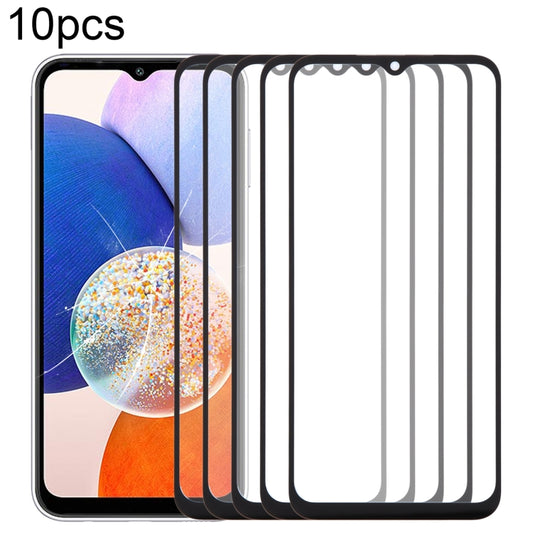 For Samsung Galaxy A14 5G SM-A146B 10pcs Front Screen Outer Glass Lens with OCA Optically Clear Adhesive - Outer Glass Lens by PMC Jewellery | Online Shopping South Africa | PMC Jewellery | Buy Now Pay Later Mobicred
