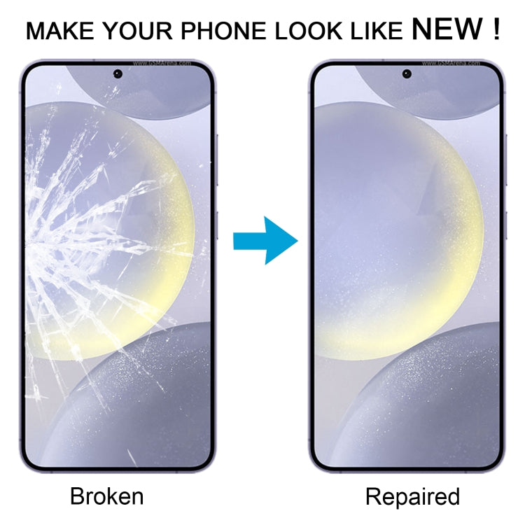For Samsung Galaxy S24+ SM-S926B 10pcs Front Screen Outer Glass Lens with OCA Optically Clear Adhesive - free shipping - PMc TechLife - Order now!