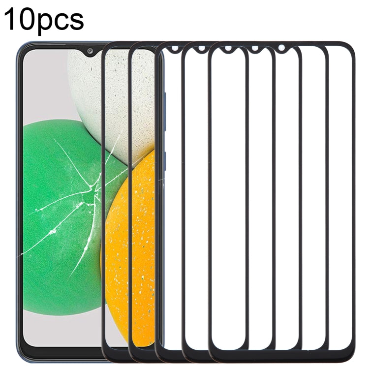 For Samsung Galaxy A03 Core SM-A032F 10pcs Front Screen Outer Glass Lens with OCA Optically Clear Adhesive - free shipping - PMc TechLife - Order now!