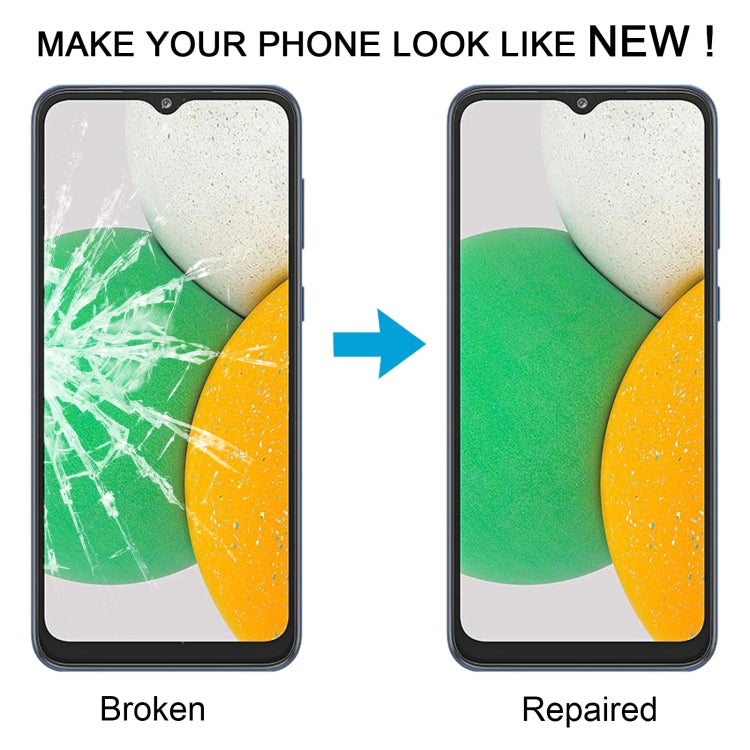 For Samsung Galaxy A03 Core SM-A032F 10pcs Front Screen Outer Glass Lens with OCA Optically Clear Adhesive - free shipping - PMc TechLife - Order now!