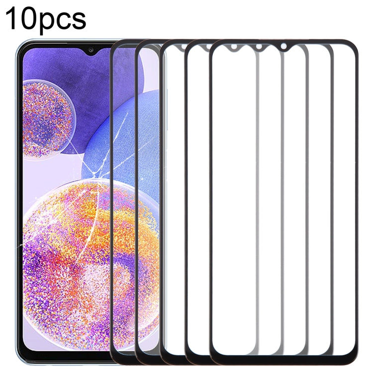 For Samsung Galaxy A23 4G SM-A235F 10pcs Front Screen Outer Glass Lens with OCA Optically Clear Adhesive - free shipping - PMc TechLife - Order now!