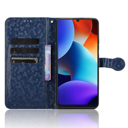 For Blackview Oscal Modern 8 / Color 8 Honeycomb Dot Texture Leather Phone Case(Blue) - More Brand by PMC Jewellery | Online Shopping South Africa | PMC Jewellery | Buy Now Pay Later Mobicred