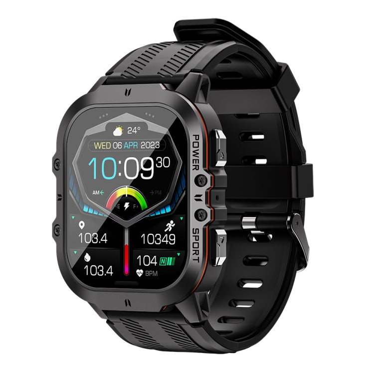 LEMFO C26 1.96 inch Sport Smart Watch, Support Bluetooth Call / Message Notification / Heart Rate / Blood Pressure Health Monitor(Orange) - free shipping - PMC TechLife - Order now!