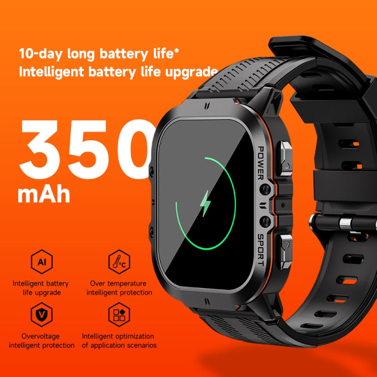 LEMFO C26 1.96 inch Sport Smart Watch, Support Bluetooth Call / Message Notification / Heart Rate / Blood Pressure Health Monitor(Blue) - free shipping - PMC TechLife - Order now!