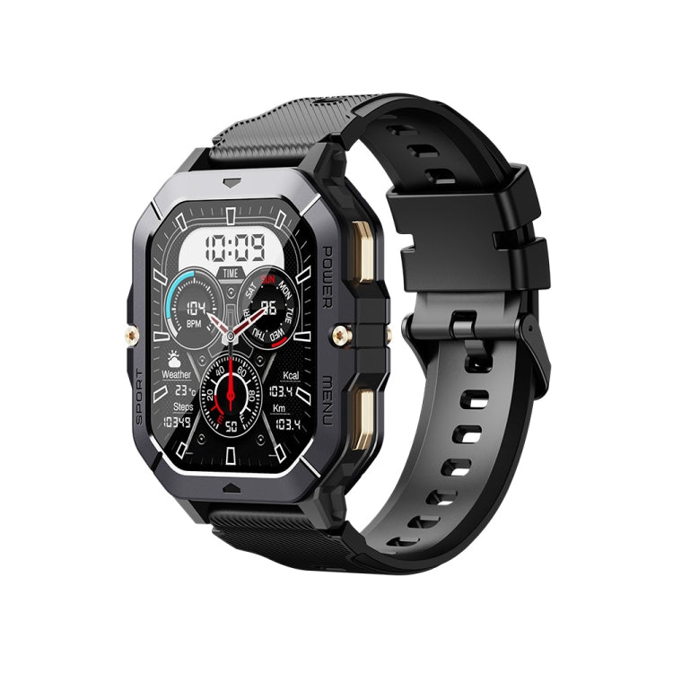 LEMFO C28 2.02 inch Sport Smart Watch, Support Bluetooth Call / Sleep / Blood Oxygen / Heart Rate / Blood Pressure Health Monitor(Black) - free shipping - PMC TechLife - Order now!