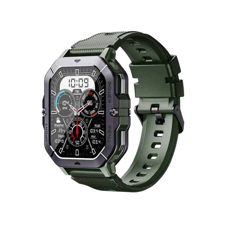 LEMFO C28 2.02 inch Sport Smart Watch, Support Bluetooth Call / Sleep / Blood Oxygen / Heart Rate / Blood Pressure Health Monitor(Green) - free shipping - PMC TechLife - Order now!