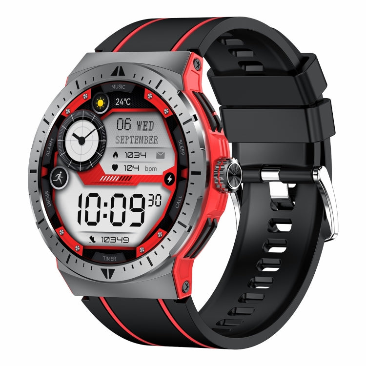 LEMFO HK52 1.43 inch BT5.3 IP68 Sport Smart Watch, Support Bluetooth Call / Message Notification / Heart Rate / Blood Pressure Health Monitor(Red) - free shipping - PMC TechLife - Order now!