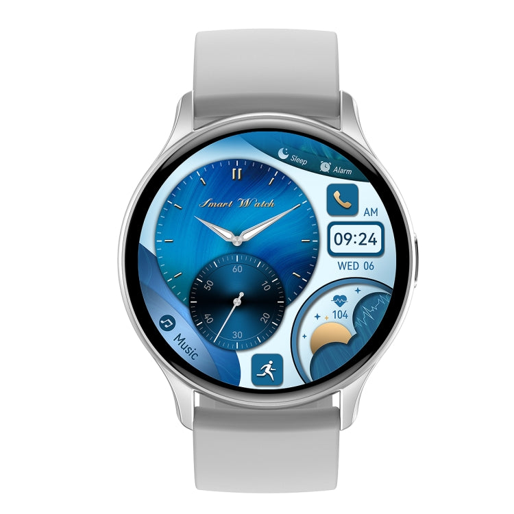 LEMFO HK89 1.43 inch BT5.0 IP67 Sport Smart Watch, Support Bluetooth Call / Message Notification / Heart Rate / Blood Pressure Health Monitor(Silver) - free shipping - PMC TechLife - Order now!