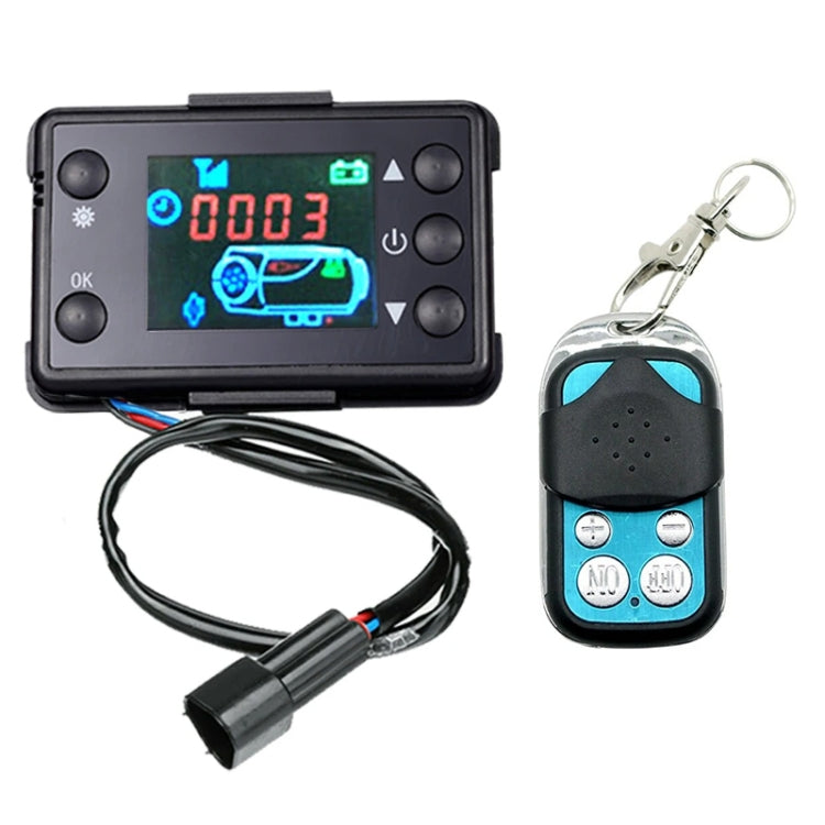 Car 12V / 24V Parking Heater LCD Monitor Switch with Remote Controller(Black) - Engine Fittings by PMC Jewellery | Online Shopping South Africa | PMC Jewellery | Buy Now Pay Later Mobicred