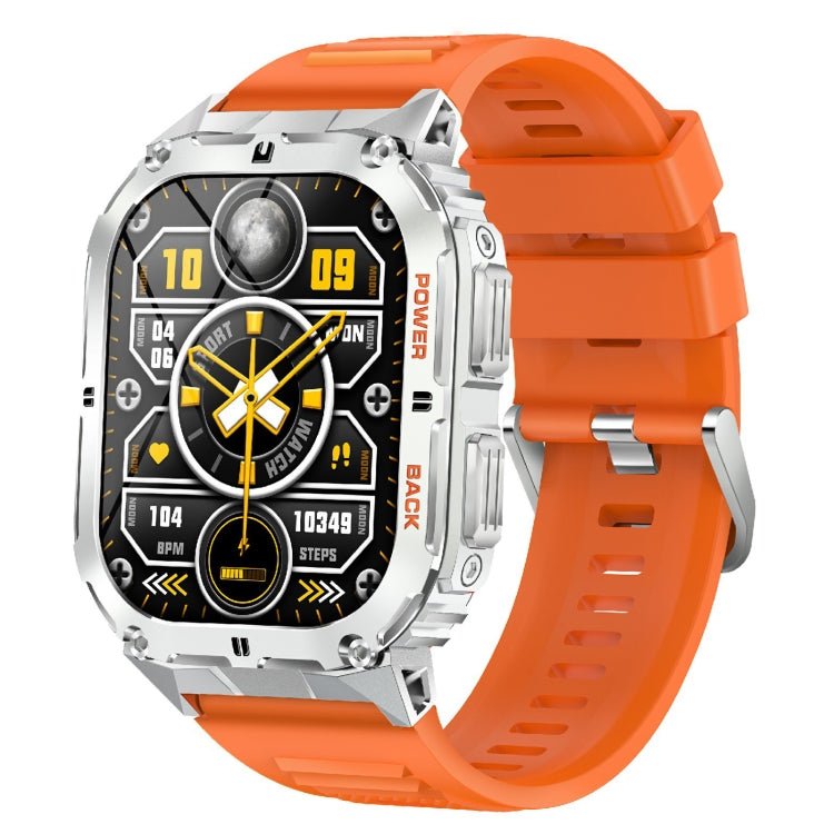 LEMFO K61 Pro 1.96 inch BT5.0 Sport Smart Watch, Support Bluetooth Call / Sleep / Blood Oxygen / Heart Rate / Blood Pressure Health Monitor(Orange) - free shipping - PMC TechLife - Order now!