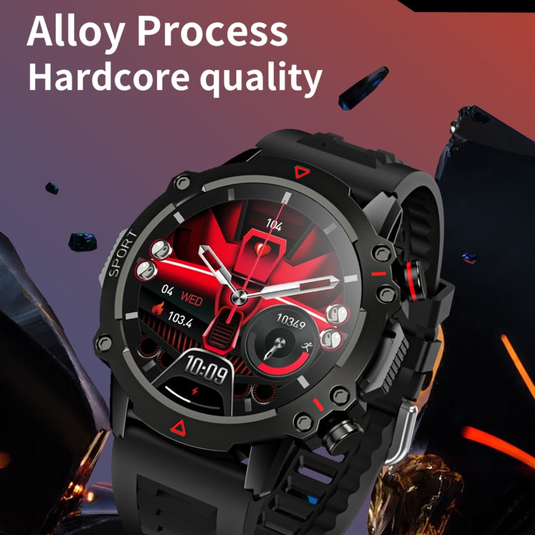 LEMFO TF10 Pro 1.53 inch BT5.2 IP67 Sport Smart Watch, Support Bluetooth Call / Sleep / Blood Oxygen / Heart Rate / Long Sitting Health Monitor(Black) - Smart Watches by LEMFO | Online Shopping South Africa | PMC TechLife | Buy Now Pay Later Mobicred