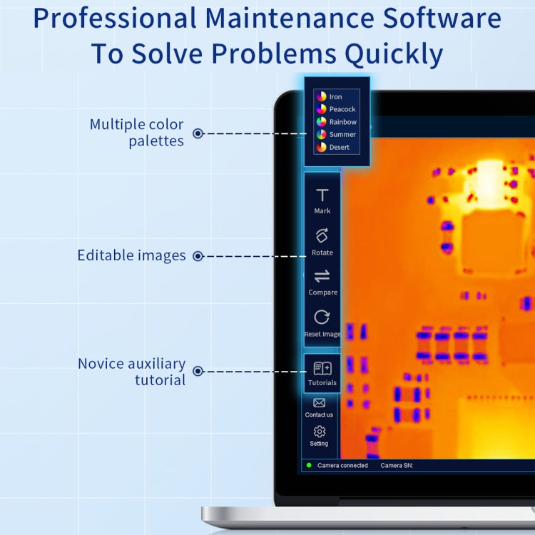 Infrared Thermal Imaging Analyzer - Test Tools by PMC Jewellery | Online Shopping South Africa | PMC Jewellery | Buy Now Pay Later Mobicred