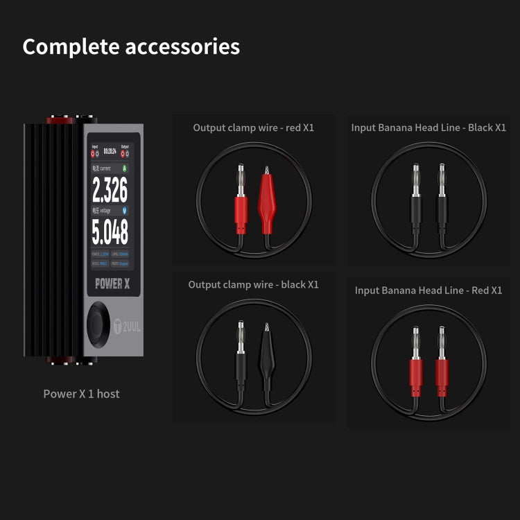 2UUL PW11 Power X High Refresh Full-color Screen Power PCB Detector - free shipping - PMC TechLife - Order now!
