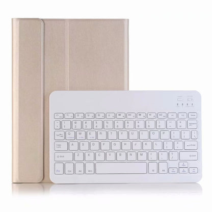 For Huawei MatePad T8 Ultra-thin Detachable Bluetooth Keyboard Leather Tablet Case with Stand & Sleep Function & Backlight(Gold) - Huawei Keyboard by PMC Jewellery | Online Shopping South Africa | PMC Jewellery