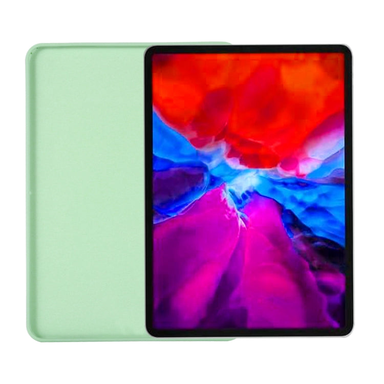 For iPad Pro 11 2024 Pure Color Liquid Silicone Shockproof Tablet Case(Green) - iPad Pro 11 2024 Cases by PMC Jewellery | Online Shopping South Africa | PMC Jewellery | Buy Now Pay Later Mobicred